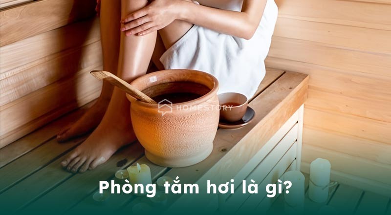 phòng tắm hơi HomeStory